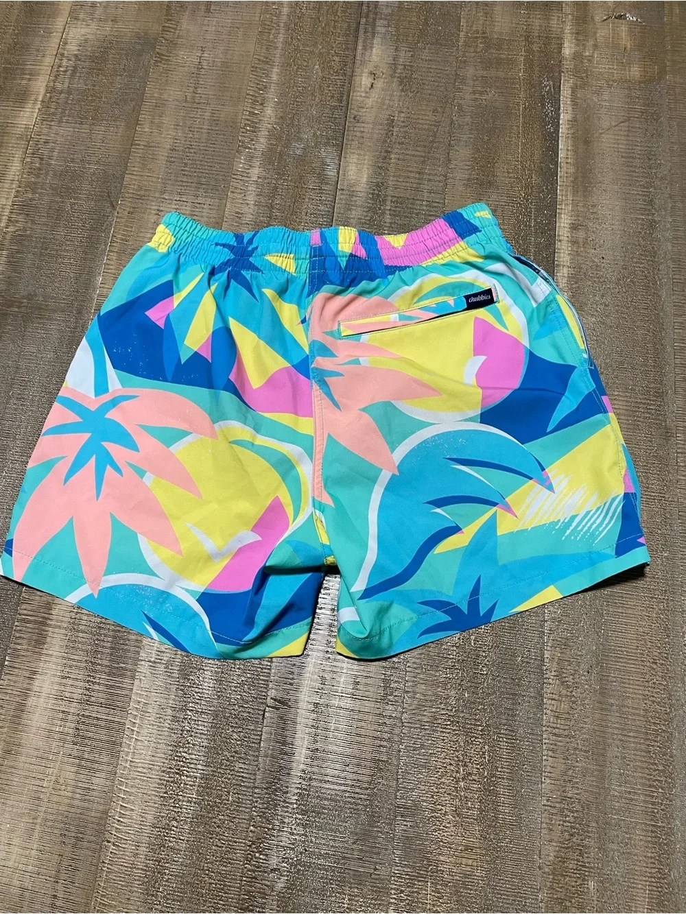 chubbies mens Tropical Print Swim Trunks